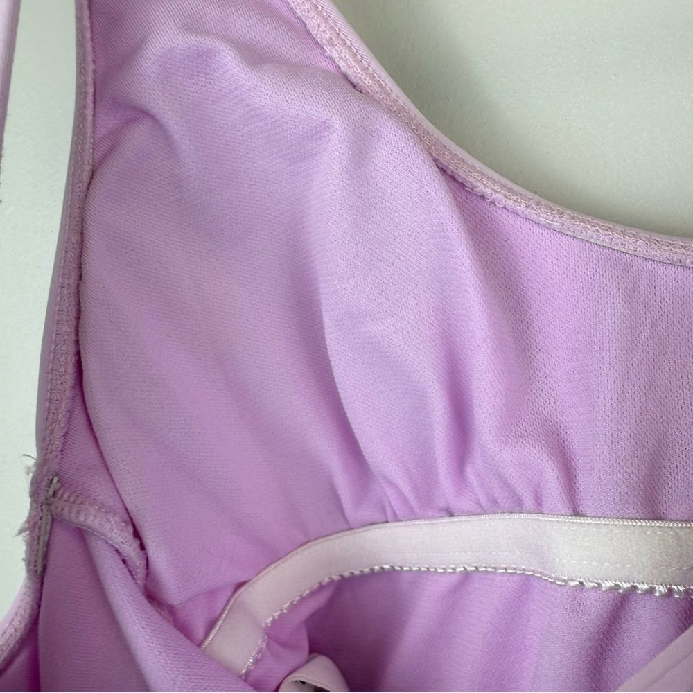 The Bikini Lab Purple Resting Beach Face Onepiece Swimsuit Women's Size Medium - Picture 4 of 9
